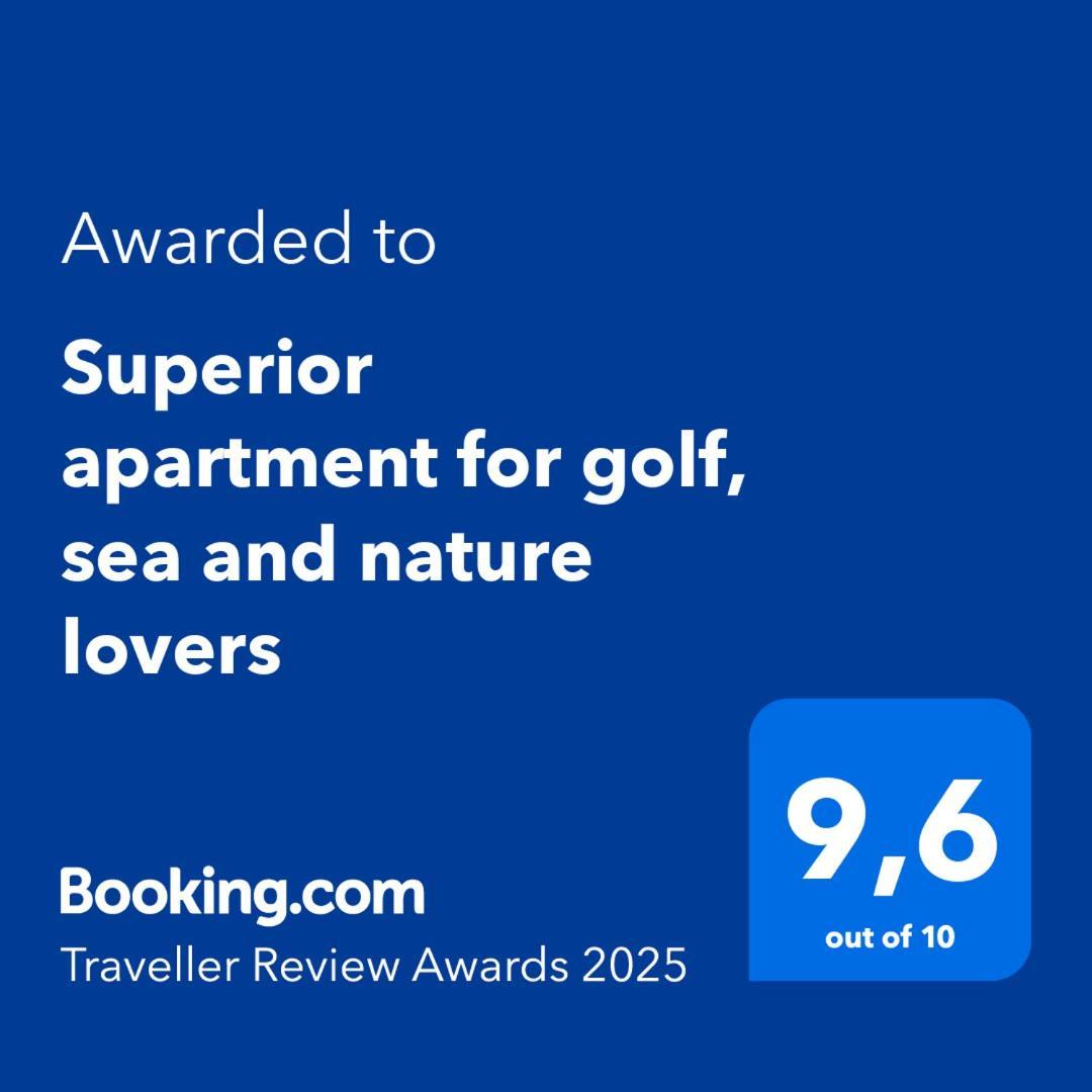 Superior For Golf, Sea And Nature Lovers Appartement *